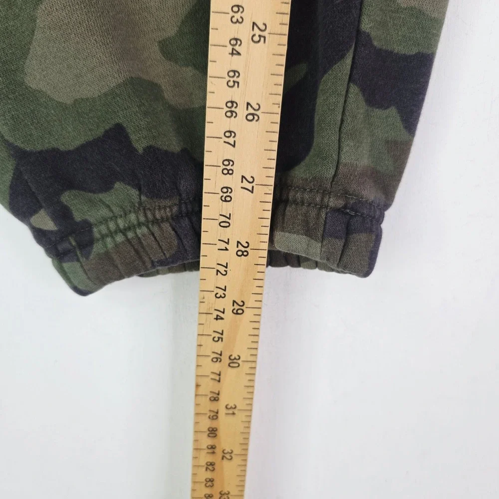 Nike Air Jordan Camo Fleece Joggers Mens Large Green Black CU2062-222 Read